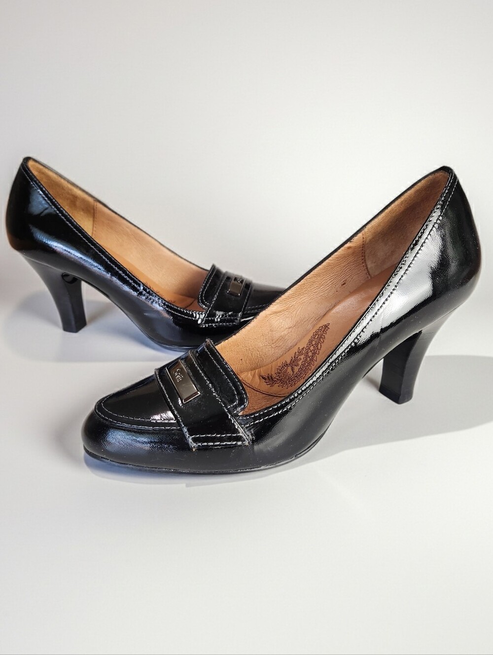 Sofft Black Patent Leather Career Pumps Size 7M - Picture 11 of 11